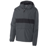 Sport-Tek JST65 Water-Resistant Zipped Pocket Anorak