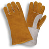 COR-7670 Premium Cowhide Welders Glove/Thumb Guard+Kevlar Sewn, 1 dozen (12 pairs)