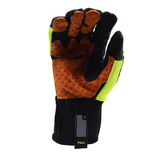 OGRE™ Hi Vis Spandex/Synthetic Leather Gloves with Dots, 1 pair