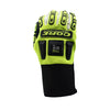 OGRE™ Hi Vis Spandex/Canvas Gloves with Reinforced Wear Areas, 1 pair