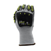 OGRE-CR™ HPPE Gloves with PU Palm Coating + Knuckle Protection, 1 pair