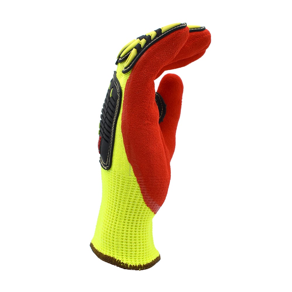OGRE-CR+™ HPPE/Glass Fiber Gloves with Sandy Nitrile Coating, 1 pair
