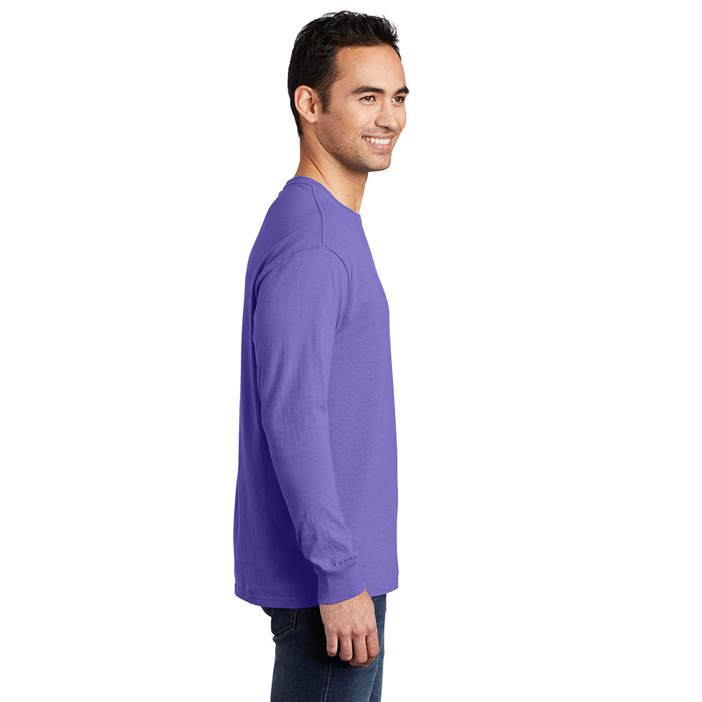 Port & Company PC099LS Beach Wash® Ring Spun Long Sleeve Tee