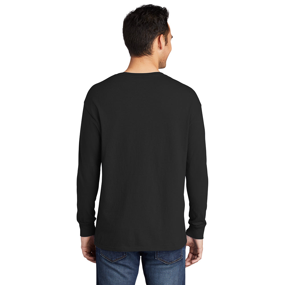 Port & Company PC099LS Beach Wash® Ring Spun Long Sleeve Tee