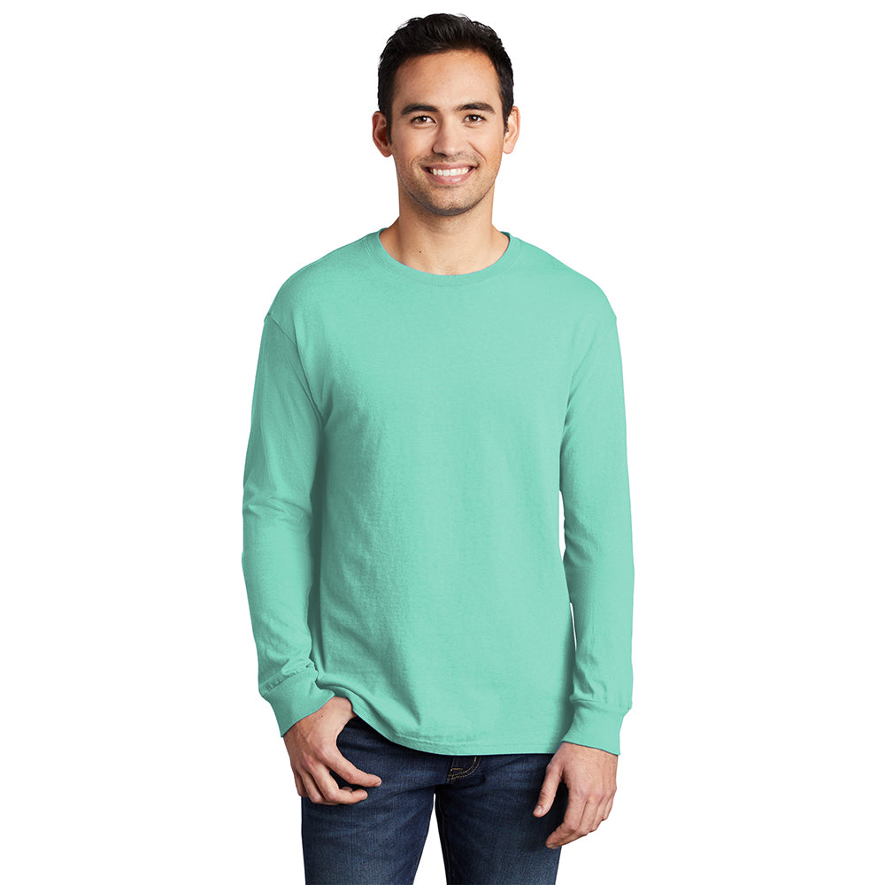 Port & Company PC099LS Beach Wash® Ring Spun Long Sleeve Tee