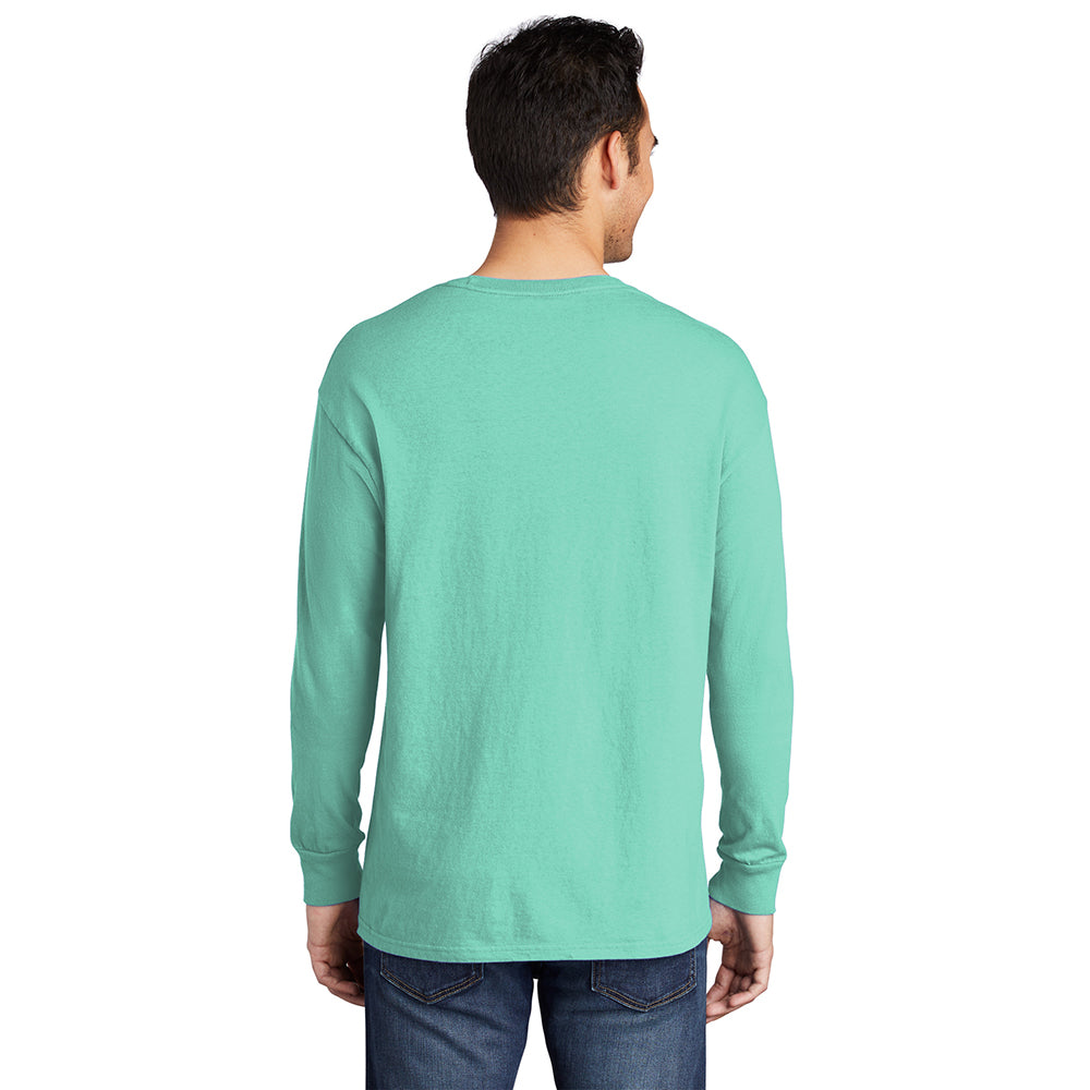 Port & Company PC099LS Beach Wash® Ring Spun Long Sleeve Tee