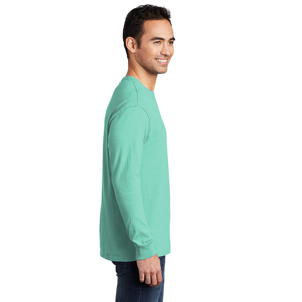 Port & Company PC099LS Beach Wash® Ring Spun Long Sleeve Tee