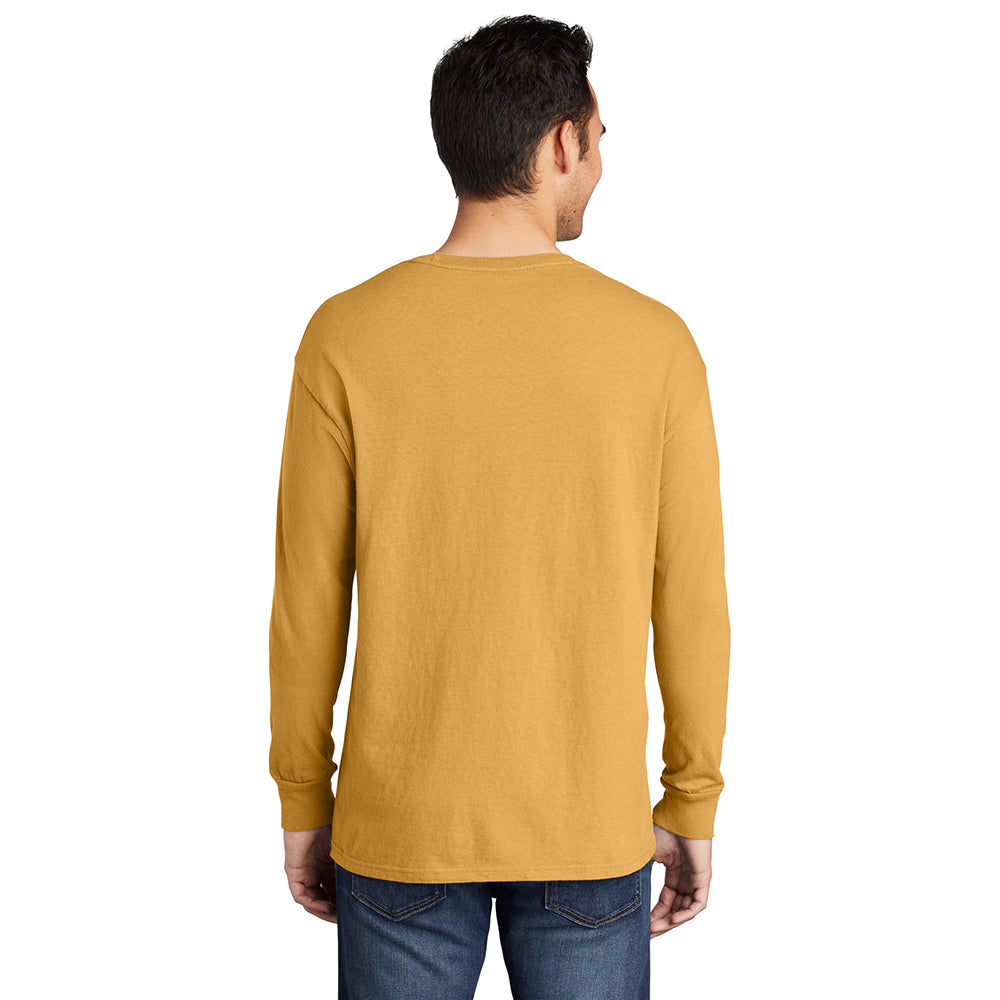 Port & Company PC099LS Beach Wash® Ring Spun Long Sleeve Tee