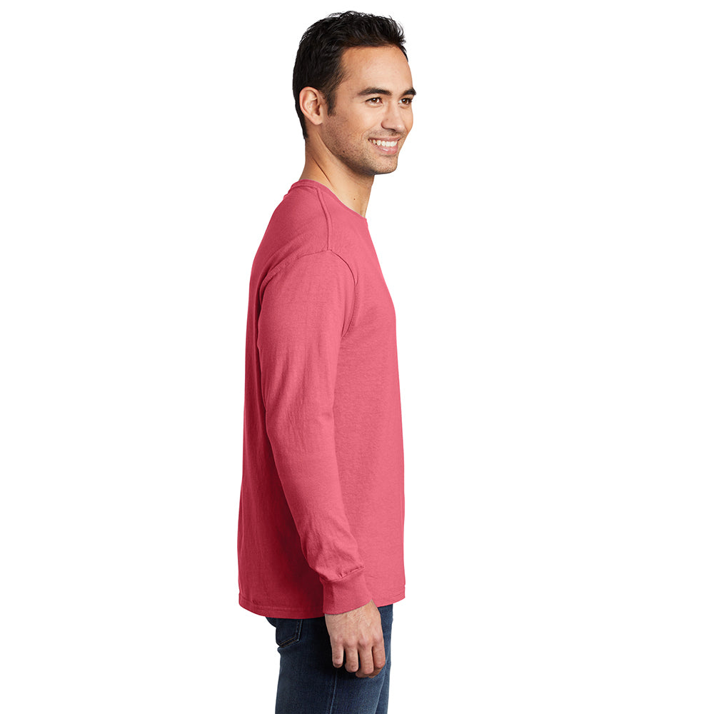 Port & Company PC099LS Beach Wash® Ring Spun Long Sleeve Tee