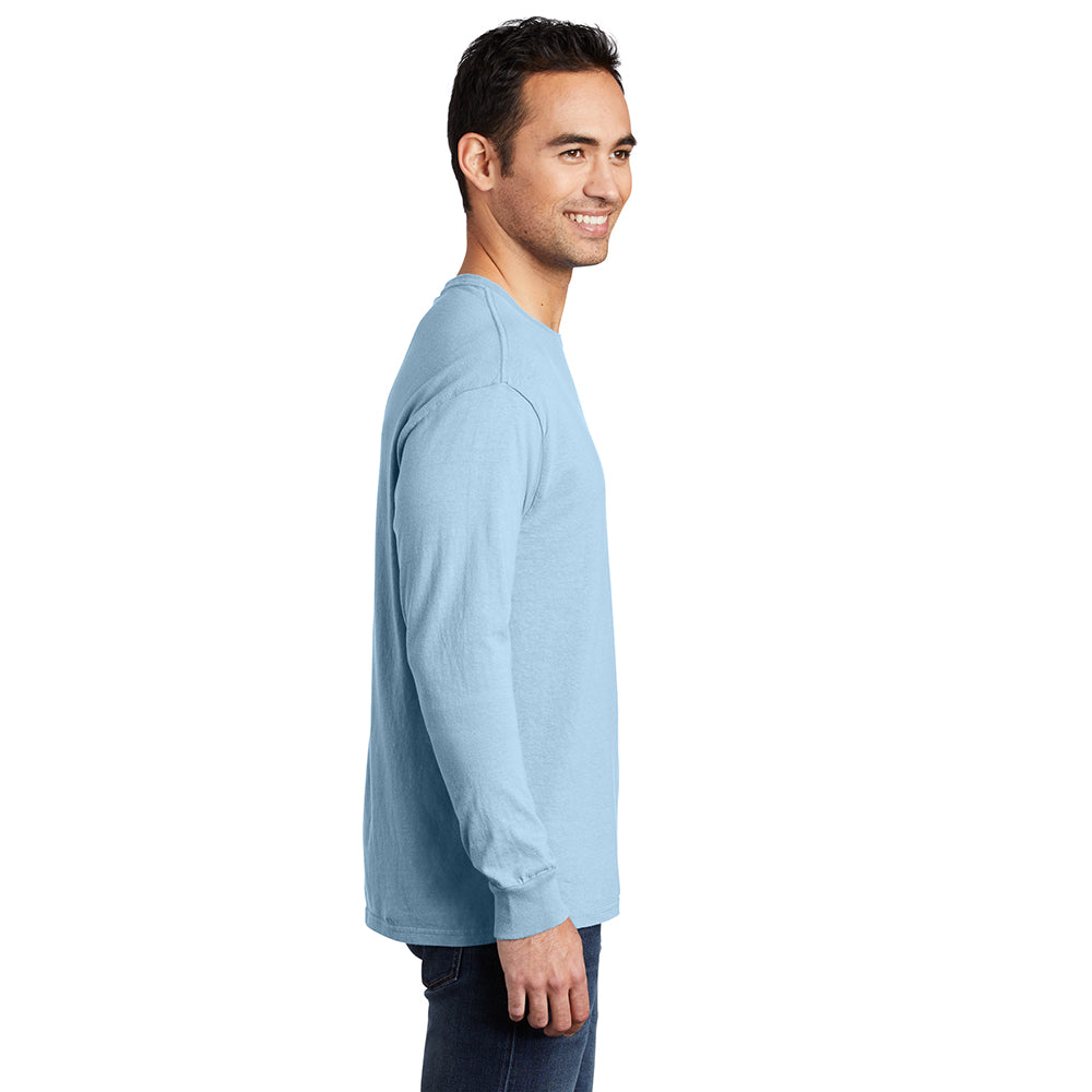 Port & Company PC099LS Beach Wash® Ring Spun Long Sleeve Tee