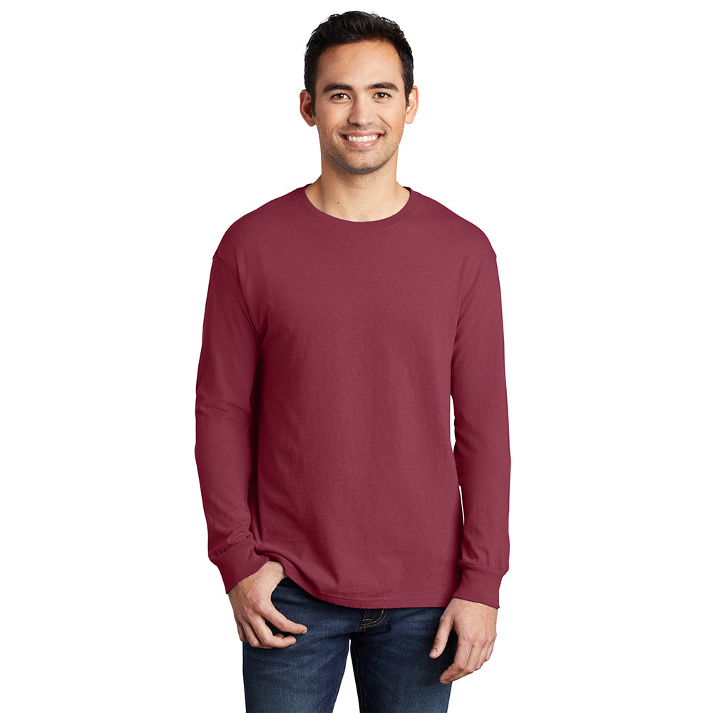 Port & Company PC099LS Beach Wash® Ring Spun Long Sleeve Tee