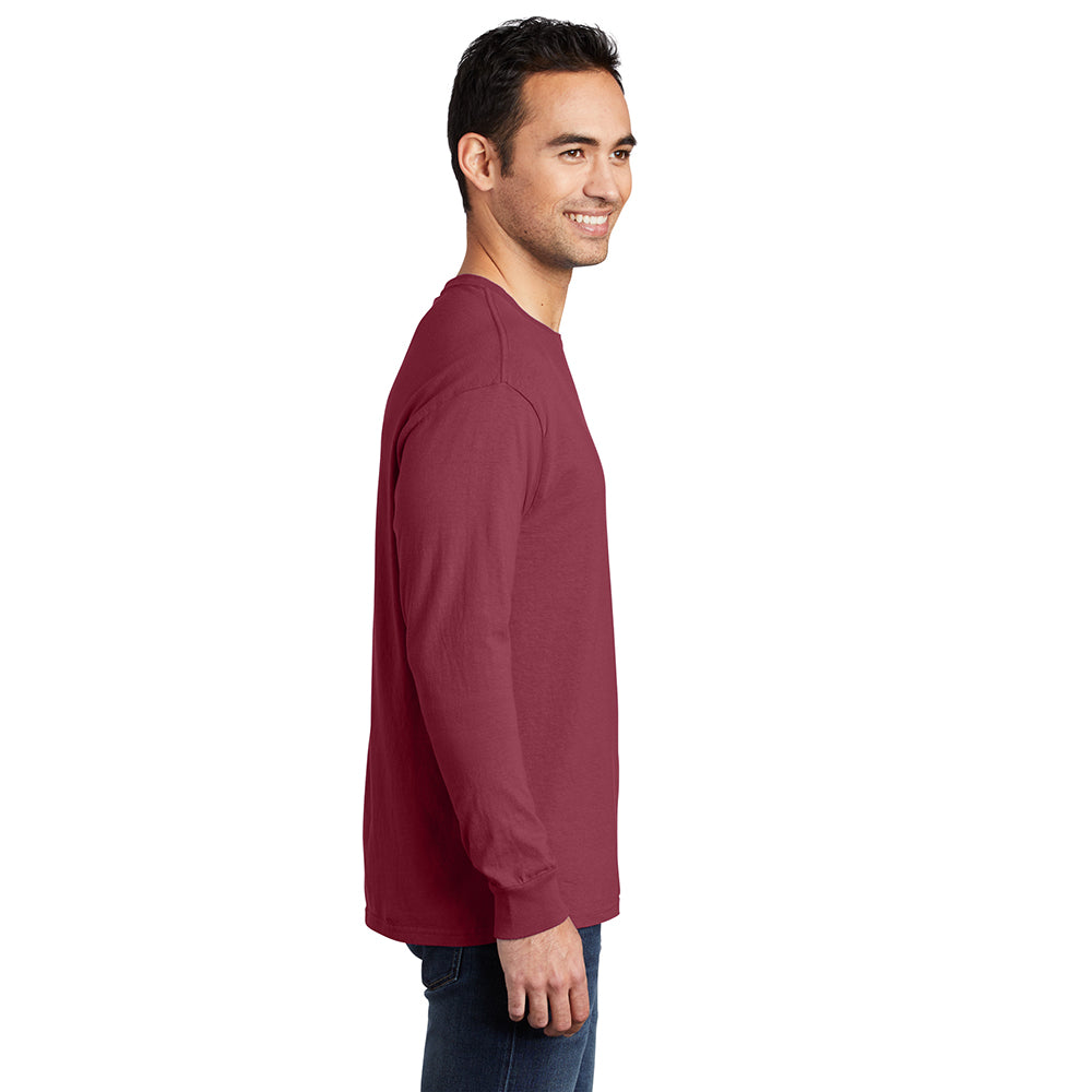 Port & Company PC099LS Beach Wash® Ring Spun Long Sleeve Tee