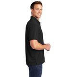 Port Authority K580 Pinpoint Mesh Polo with Reflective Accent