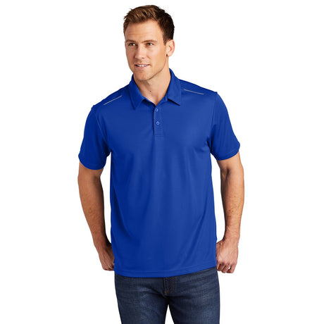 Port Authority K580 Pinpoint Mesh Polo with Reflective Accent