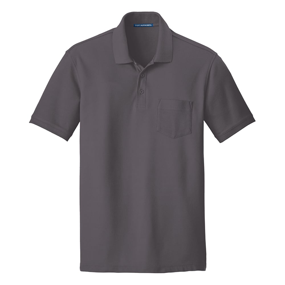 Port Authority K100P Core Classic Pique Polo Shirt with Pocket