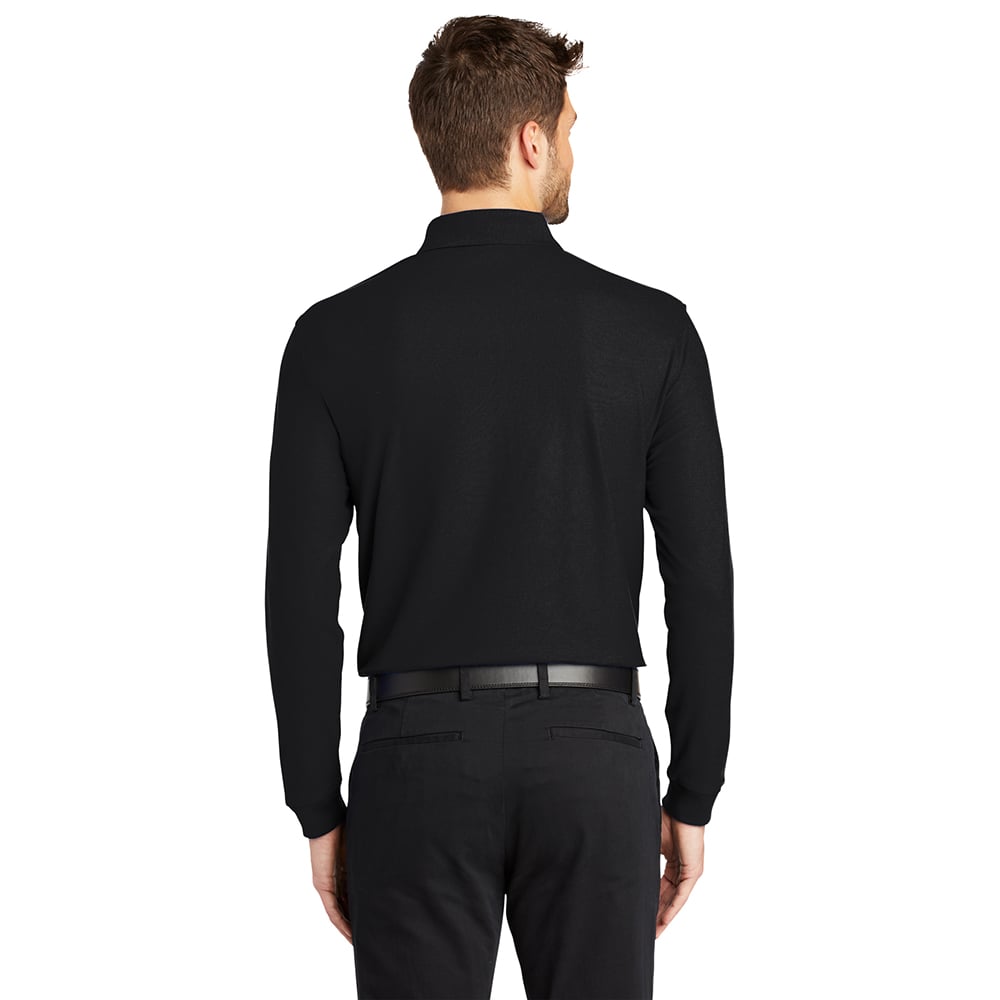 Port Authority K100LS Core Classic Long Sleeve Pique Polo