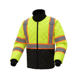 Hi-Vis Two-Tone Quilted Safety Jacket, Class 3