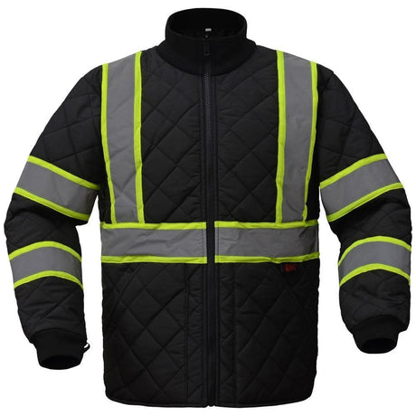 Hi-Vis Two-Tone Quilted Safety Jacket, Class 3