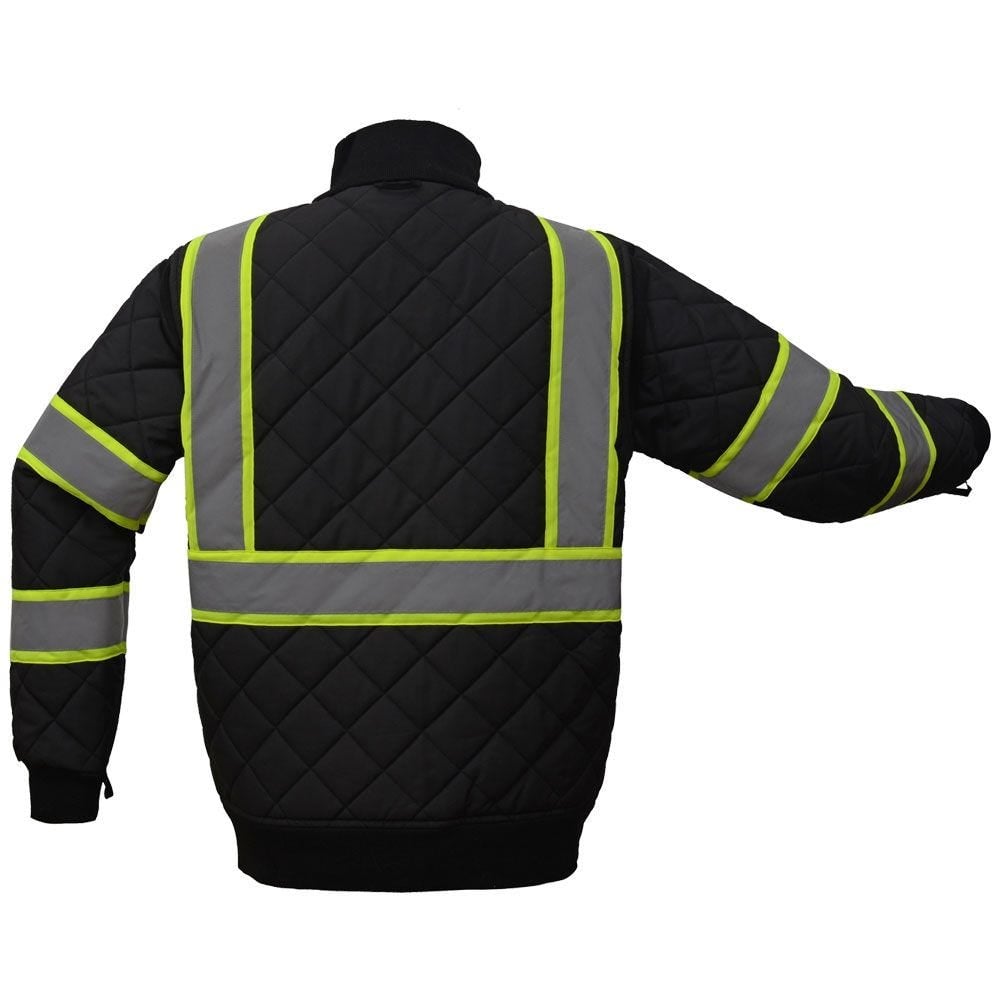 Hi-Vis Two-Tone Quilted Safety Jacket, Class 3