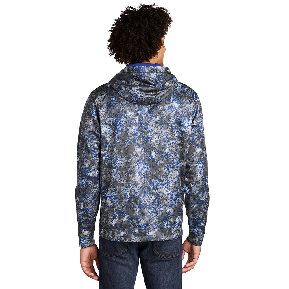 Sport-Tek ST230 Sport-Wick Mineral Freeze Hooded Pullover with Pocket