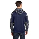 Sport-Tek ST231 Sport-Wick Mineral Freeze Colorblock Hooded Pullover