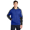 Sport-Tek ST231 Sport-Wick Mineral Freeze Colorblock Hooded Pullover