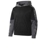 Sport-Tek YST231 Youth Sport-Wick Mineral Freeze Hooded Pullover