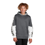 Sport-Tek YST231 Youth Sport-Wick Mineral Freeze Hooded Pullover