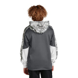 Sport-Tek YST231 Youth Sport-Wick Mineral Freeze Hooded Pullover