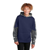 Sport-Tek YST231 Youth Sport-Wick Mineral Freeze Hooded Pullover