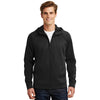 Sport-Tek ST295 Men's Debossed Tech Fleece Hooded Jacket with Pockets