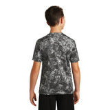 Sport-Tek YST330 Youth Mineral Freeze T-Shirt with Drop Sleeve