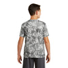 Sport-Tek YST330 Youth Mineral Freeze T-Shirt with Drop Sleeve