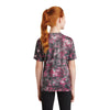 Sport-Tek YST330 Youth Mineral Freeze T-Shirt with Drop Sleeve