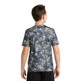 Sport-Tek YST330 Youth Mineral Freeze T-Shirt with Drop Sleeve