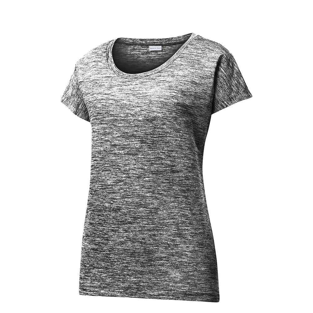 Sport-Tek LST390 PosiCharge Women's Heather Dolman Sleeve Tee