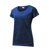 Sport-Tek LST390 PosiCharge Women's Heather Dolman Sleeve Tee