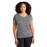 Sport-Tek LST390 PosiCharge Women's Heather Dolman Sleeve Tee