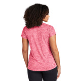 Sport-Tek LST390 PosiCharge Women's Heather Dolman Sleeve Tee