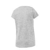 Sport-Tek LST390 PosiCharge Women's Heather Dolman Sleeve Tee