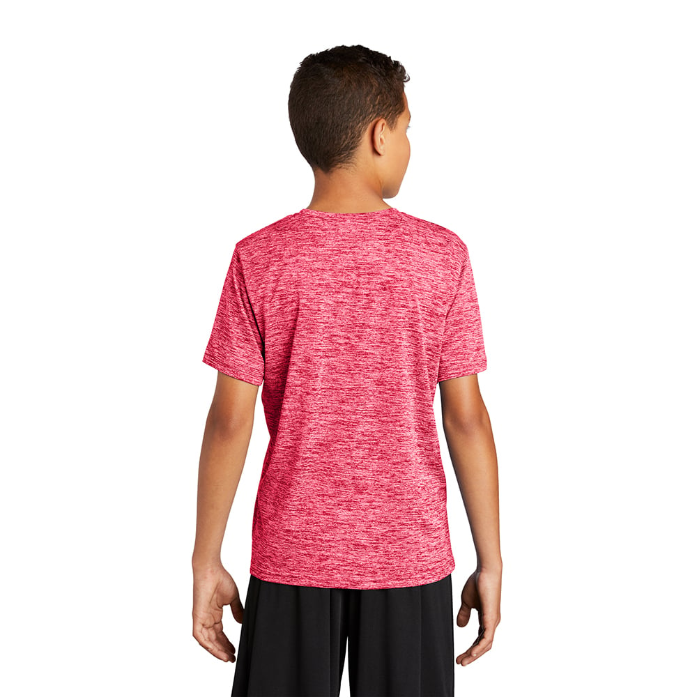 Sport-Tek YST390 Youth PosiCharge Electric Heather T-Shirt