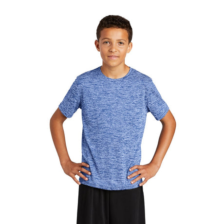 Sport - Tek YST390 Youth PosiCharge Electric Heather T-Shirt - Gorvex.com