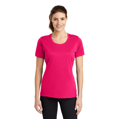 Sport-Tek LST320 PosiCharge Women's Scoop Neck Tough Tee