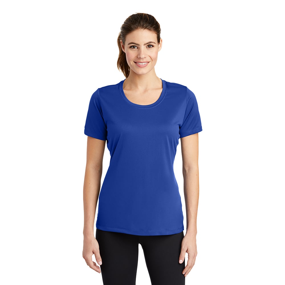 Sport-Tek LST320 PosiCharge Women's Scoop Neck Tough Tee