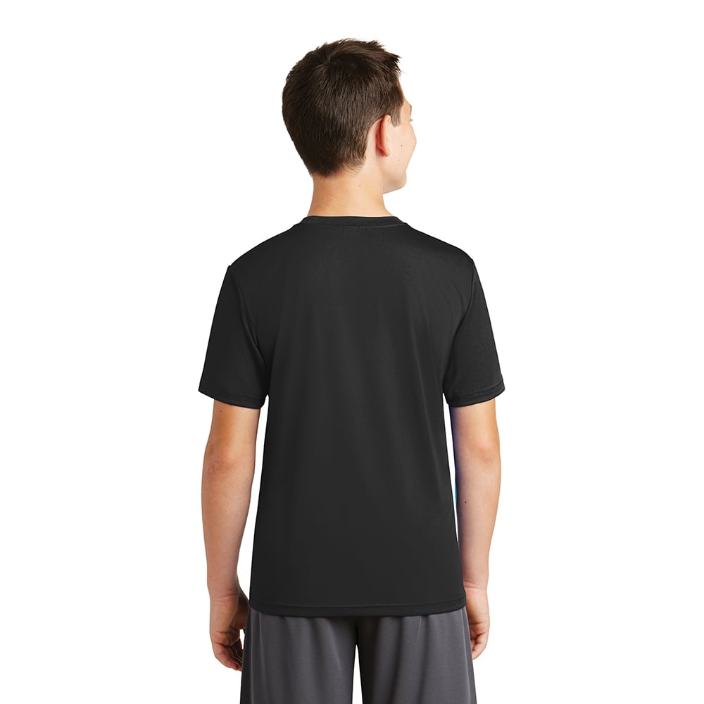 Sport-Tek YST320 Youth PosiCharge Tough T-Shirt with Drop Sleeve