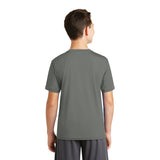 Sport-Tek YST320 Youth PosiCharge Tough T-Shirt with Drop Sleeve