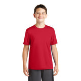 Sport-Tek YST320 Youth PosiCharge Tough T-Shirt with Drop Sleeve