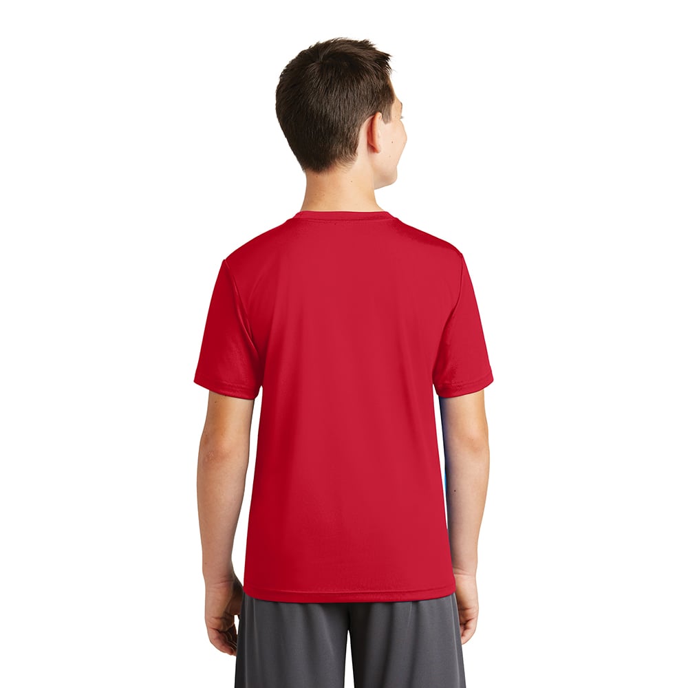 Sport-Tek YST320 Youth PosiCharge Tough T-Shirt with Drop Sleeve