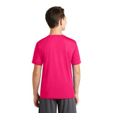 Sport-Tek YST320 Youth PosiCharge Tough T-Shirt with Drop Sleeve