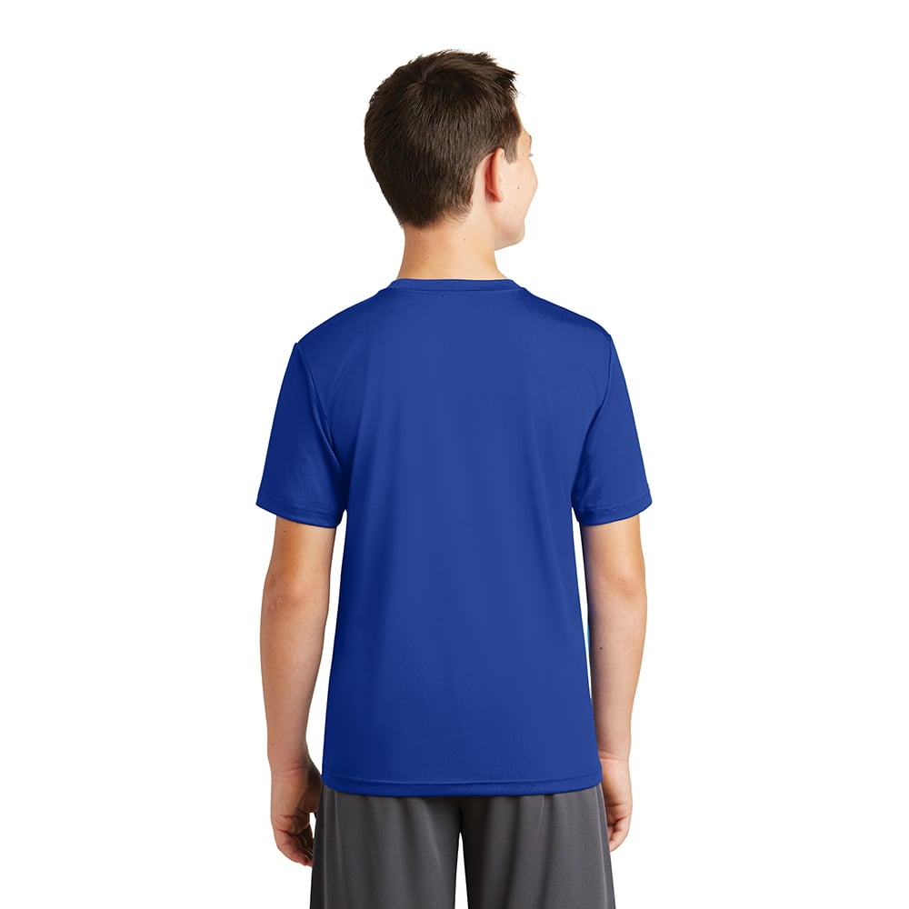 Sport-Tek YST320 Youth PosiCharge Tough T-Shirt with Drop Sleeve